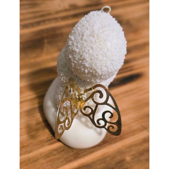 Department 56 Snowbabies Figurine Angelic Wishes Vintage Christmas Ornament - Picture 5 of 7